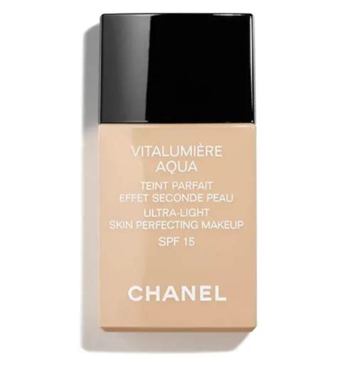 chanel vitalumiere aqua foundation|chanel vitalumiere foundation boots.